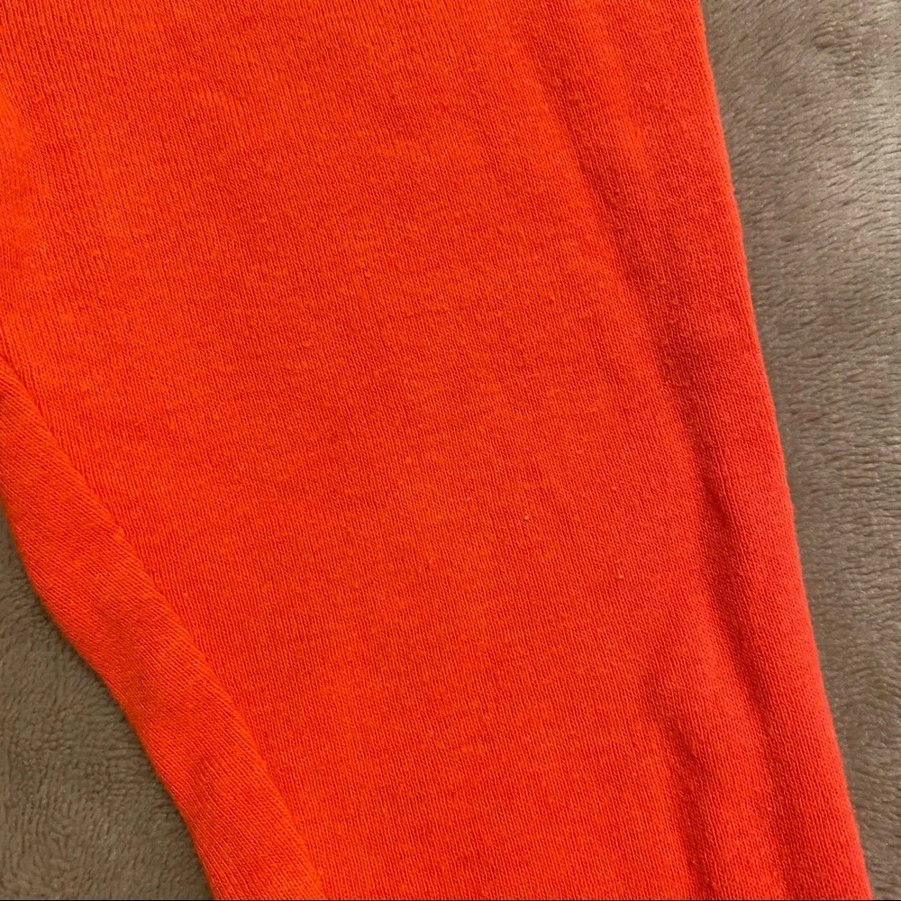 Carter's Baby Orange Lettuce Trim Pants Size 3 Months